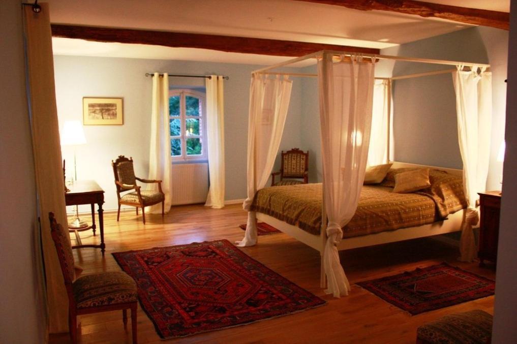 Chateau De Gargas Bed and Breakfast Gaudiès Habitación foto